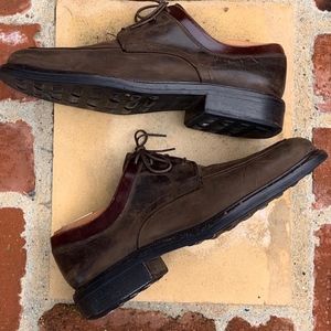 COLE HAAN Mens Suede Oxfords